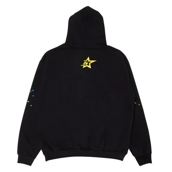 Hoodie Sp5der P*NK en negro