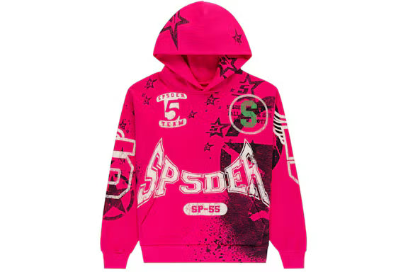 Sp5der Stencil Hoodie