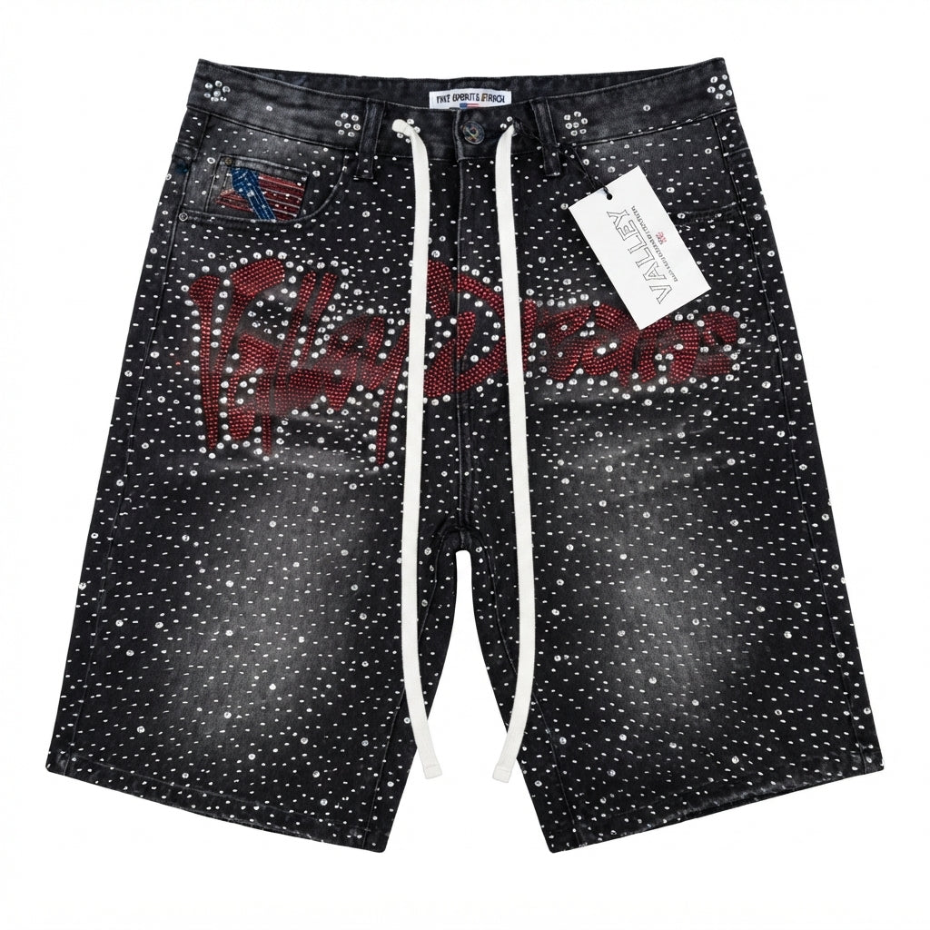 Valley Dreams Rhinestone Shorts