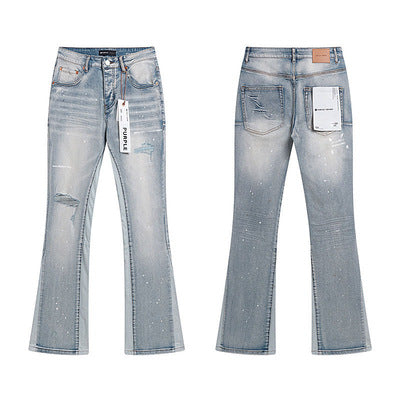 PURPLE BRAND P004 SLIM FLARED | BLUE