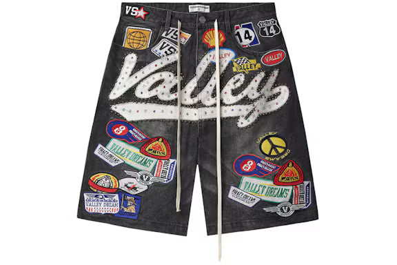 Vale Forever Black 1980's Jorts